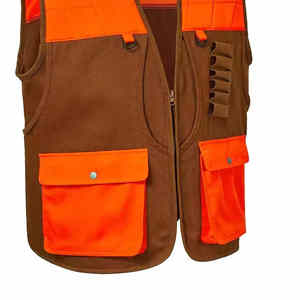 Gilet d'été pas cher en gros 100% polyester avec logo personnalisé, gilet de travail extérieur en toile pour outils - Product Image 6
