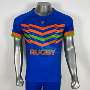 Ensembles de maillots de rugby de haute qualité, confortables et respirants, ensembles de maillots et shorts de rugby par sublimation 2026 avec logo personnalisé par SPOFIT - Product Image 4