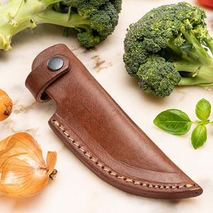 Funda de Cuero Tradicional Hecha a Mano para Cuchillos, para Transporte al Aire Libre, Soporte OEM Personalizado para Herramientas de Camping y Caza - Product Image 4
