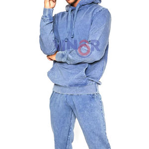 ชุดวอร์มผู้ชายแบบย้อมสีเอซิด ขายส่ง ออกแบบเองได้ ขายดี คุณภาพสูง สำหรับชุดวอร์มผู้ชายแบบย้อมสีเอซิด - Product Image 1