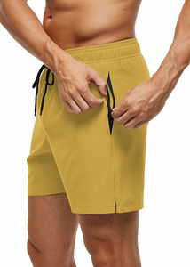 Factory Supplier Custom Unisex <b>Men's</b> Solid <b>Quick</b> <b>Dry</b> Corduroy Gym <b>Shorts</b> Oversize High Quality Athletic Fitness Workout <b>Shorts</b> - Product Image 6