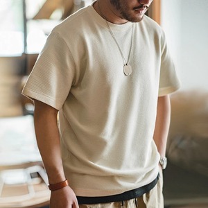 เสื้อยืดผู้ชายสีพื้นคอวีเสื้อแขนสั้นเสื้อยืดผู้ชายเสื้อยืดสีดำรัดรูปเสื้อยืดฟิตเนสสำสำหรับผู้ชายเสื้อผ้า - Product Image 1