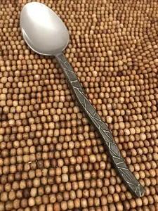 Colección de cucharas de diseñador contemporáneo, cubiertos de oro y plata hechos a mano para cenas de lujo - Product Image 5