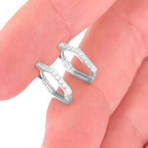 Boucles d'oreilles audacieuses en forme de dôme sculpté en argent sterling 925, design poli épais, paire de bijoux hypoallergéniques légers - Product Image 4