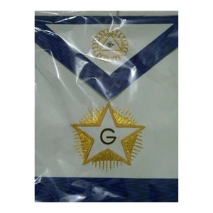 Delantal Scottish Rite 43Rd Degree con cuello bordado Hse - Product Image 5