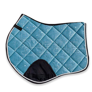 Nouveau tapis de selle pailleté de qualité supérieure pour chevaux matériau durable avec doublure en polaire - Product Image 1
