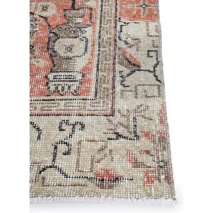 Alfombra de Lana Anudada a Mano de Gran Tamaño, Diseño de Medallón Rojo y Naranja, para Sala de Estar, Pasillo Rectangular, Modelo Pae-2785 - Product Image 4