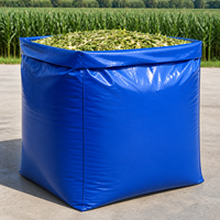 Sacs de silage en LDPE sur mesure, haute résistance, pour le stockage d'aliments pour animaux dans les fermes
