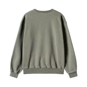 เสื้อสเวตเตอร์โอเวอร์ไซส์สำหรับผู้ชายผ้าคอตตอนผสมแบบสวมหัวเสื้อทรงหลวมมีสไตล์สวมใส่สบายสำหรับใส่ในฤดูหนาว - Product Image 2