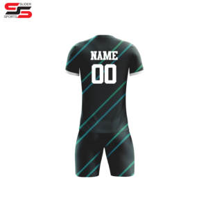 Conjunto de uniforme de fútbol sublimado en tallas juveniles y para adultos - Product Image 2