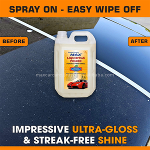 Premium Quality Liquid Wax <b>Polish</b> with Carnauba Wax Coating for Long Lasting Paint Protection, High Gloss and Water Beading - Product Image 5