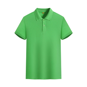 Vente chaude 100% coton Polo de golf surdimensionné à manches courtes couleur unie Logo personnalisé conception de qualité supérieure pour hommes - Product Image 5