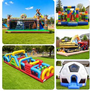 Grand château gonflable d'escalade avec toboggan, combo toboggan gonflable pour enfants, château gonflable rebondissant pour adultes - Product Image 6