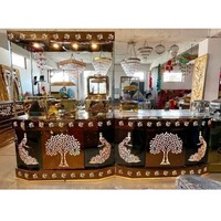 Comptoir de repas de mariage pour les fonctions extérieures Table de buffet pliable à DEL pour les événements, la restauration et les réceptions