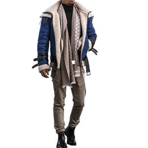 Veste en cuir d'agneau de haute qualité fabriquée par un fabricant, couleur personnalisable, design élégant, veste pour hommes - Product Image 4