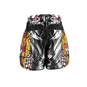 Shorts de combat MMA respirants de qualité supérieure, sur mesure, pour l'entraînement au kickboxing, avec logo brodé sur le devant, shorts de Muay Thai Twins - Product Image 3