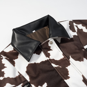 Veste en cuir de vachette pour homme, sur mesure, best-seller, style décontracté, design unique, nouvelle collection. - Product Image 3