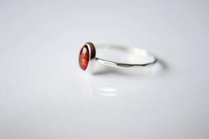 Anillo de ámbar báltico, joyería de piedras preciosas de Plata de Ley 925, anillo de boda, promesa para mujer, anillo de plata ámbar, joyería - Product Image 2