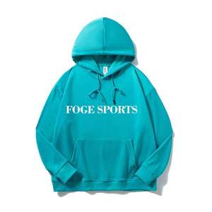 Sudaderas con capucha de fibra de bambú de algodón de punto personalizado para hombre y mujer, sudaderas hechas a medida de alta calidad, forro polar de gran tamaño, logotipo impreso de 280g - Product Image 1