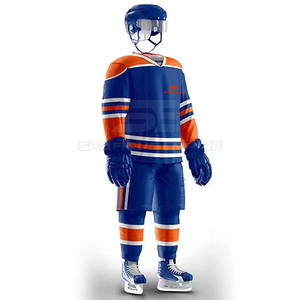 2025 cómodo transpirable precio bajo Venta caliente logotipo personalizado impresión conjuntos de uniformes de hockey sobre hielo - Product Image 6