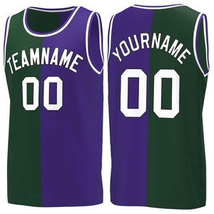 Maillot de basketball prêt pour le jeu, impression par sublimation, polyester respirant, tenue d'équipe, logo personnalisé, nom et numéro du joueur, vêtements de sport - Product Image 4