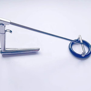 Support de tube pour laryngoscope, instruments de laryngoscopie ORL, équipement chirurgical manuel en acier inoxydable, certifié CE Classe II, sécurité MOL - Product Image 1