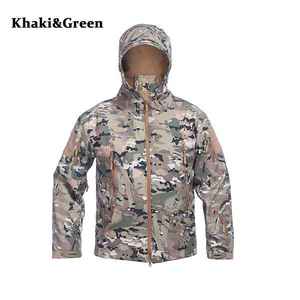 Gabardina Impermeable y Transpirable para Hombre, con Capucha y Ribete de Piel de Zorro, 100% Algodón, Cierre de Cremallera y Cuello Alto - Product Image 2