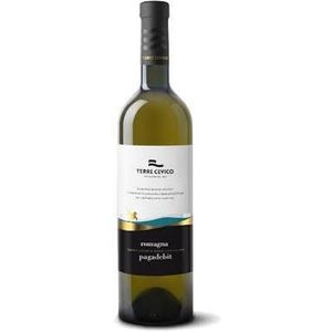 TERRE CEVICO Pagadebit Di Romagna DOC Made in Italy Soft Crisp White <b>Wine</b> 750ml 6 Bottles Per Box - Product Image 1