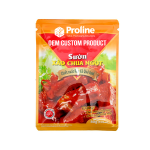 ถุงไมลาร์แบบกำหนดเอง ปิดผนึก 3 ด้าน ปิดผนึกด้วยความร้อน ถุงไมลาร์คุณภาพสูง บรรจุภัณฑ์อาหารอะลูมิเนียม ซูชิ อาหารสัตว์เลี้ยง ขายส่ง เวียดนาม - Product Image 1