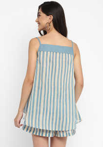 Short Sexy sans manches imprimé, Mini robe décontractée deux pièces pour femmes, nouvelle collection - Product Image 4