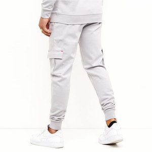 Personalizado de talla grande peso pesado 100% algodón ropa deportiva informal Color sólido Puff Impresión de dos piezas Streetwear Sudadera con capucha pantalones de chándal - Product Image 3