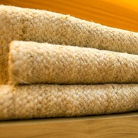 Tapis modernes en jute jacquard doux et abstrait pour salon/chambre/cuisine et salle à manger, tapis antidérapant pour la décoration de la maison
