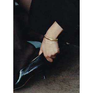Nina Curved Tubogas Bracelet Women's Zinc Alloy <b>Bangles</b> - Product Image 2