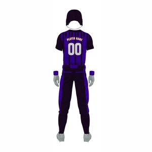 2026 meilleur prix uniforme de Baseball nouveauté vêtements de sport 100% polyester tissu uniforme de Baseball - Product Image 3