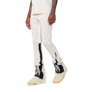 กางเกงวอร์มขาบานสำหรับผู้ชายกางเกงโลโก้ตามสั่ง - Product Image 1