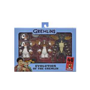 Gremlins 40e Anniversaire : Ensemble de 7 figurines PVC de l'évolution des Gremlins, modèles animaux en plastique - Product Image 4