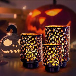 Frascos de metal de aleación duraderos, perfectos para velas de hogar o de regalo, que proporcionan una luz cálida de larga duración y una atmósfera aromática acogedora. - Product Image 3