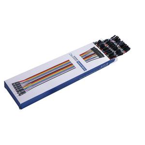 Multicolored Dupont Wire Kit for Arduino 120pcs with Copper Conductors - Product Image 1