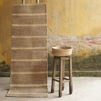 Prix usine Boho Style rustique maison décorative tissée à la main jonc de mer jacinthe d'eau tapis de couloir pour couloir