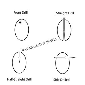 Haute qualité 12x19mm plat ovale brun lave cuivre pierre précieuse vernis naturel lisse calibré taille pour bijoux pierres précieuses en vrac - Product Image 4