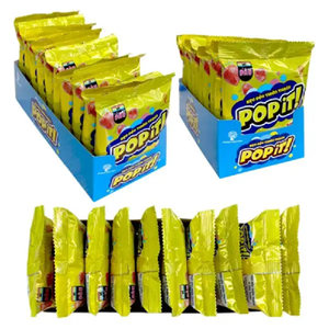 Bonbons Gélifiés Marron de Haute Qualité, Sucrés et Acidulés, Goût Fruité, Popit Cube, Fraise, Asteroid, Poudre de Lait, Sucre, Sachet de Bonbons 40g - Product Image 4