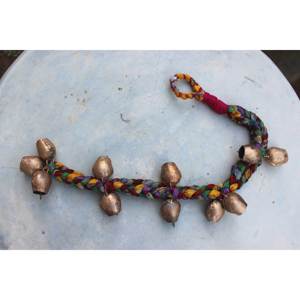 Handmade Multicolor Boho Theme 11-Bell Chimes Hanging String <b>Garden</b> Patio Decoration - Product Image 5