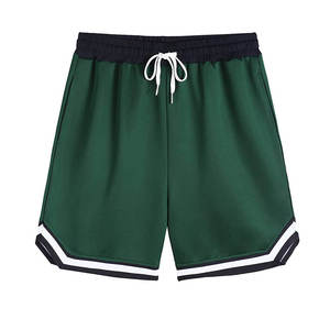 Summer Men's High Street Style Canvas Fabric <b>Running</b> Shorts Elastic Waist Quick Dry Breathable Sports Jogging Fitness Gym - Product Image 1