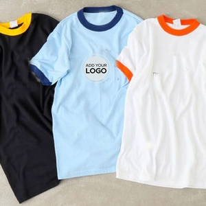 Camisetas Ringer unisex Diseñe su propio logotipo Ringer Ropa personalizada Adulto Tri-Blend Track T Shirt - Product Image 6