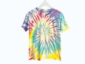 Camiseta Tie Dye en Rosa Azucarado, Hecha a Mano, Unisex, de Algodón, Estilo Boho Hippie, para Festivales, Colorida, Informal, de Verano, Regalo para Ella y Él - Product Image 2