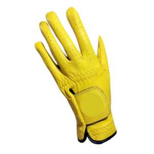 Guantes de golf de cuero genuino Cabretta transpirables de alta calidad, equipo deportivo personalizable para mujeres y hombres en colores personalizados - Product Image 2
