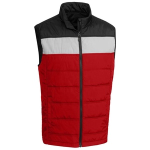 Chaleco Acolchado de Lona sin Mangas con Capucha para Hombre, Hecho a Medida, Corte Ajustado, Casual, Impermeable, Cortavientos, Ropa de Abrigo Cálida para Invierno - Product Image 6