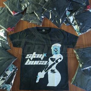 Men Acid Wash <b>T</b>-<b>Shirt</b> Regular Fit Quick Dry Breathable Knitted Cotton <b>Polyester</b> Short Sleeve Long O-Neck Casual Solid Print - Product Image 2