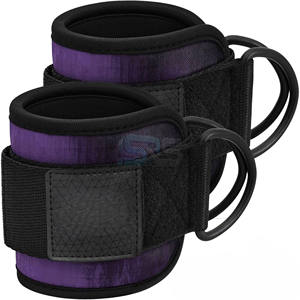 Tobilleras acolchadas de neopreno con logotipo personalizado, gran oferta, tobilleras duraderas para Fitness con compresión para entrenamiento, accesorios de gimnasio - Product Image 4