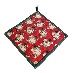 Factory Wholesale Sublimation Blank Oven Pot Holder | Custom Logo Polyester Kitchen Hot Pad for <b>Heat</b> Resistance & Printing - Product Image 2